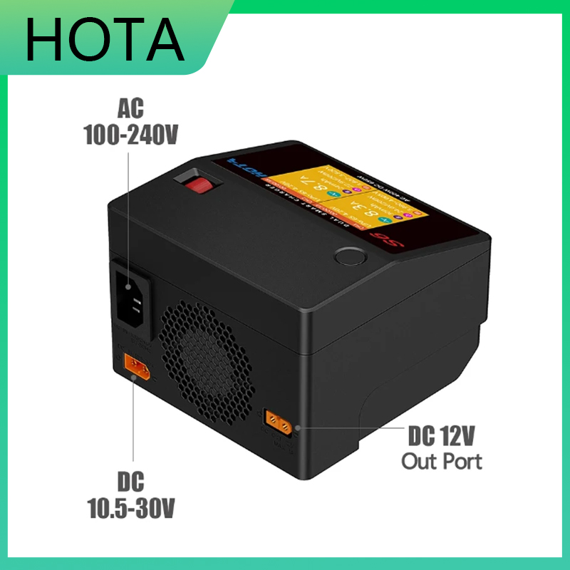 Drone Racing Charger - SkyCityFPV HOTA S6 AC 400W 15A