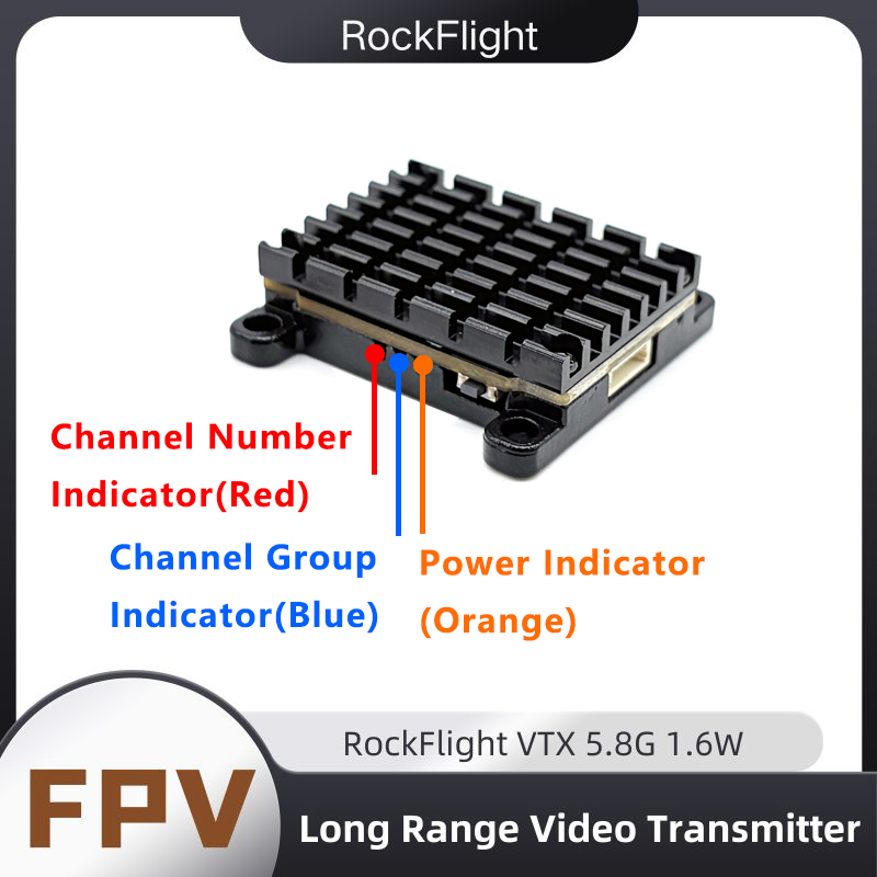 RockFlight TX663 VTX 5.8G 48CH - Drone Racing Vtx review and price