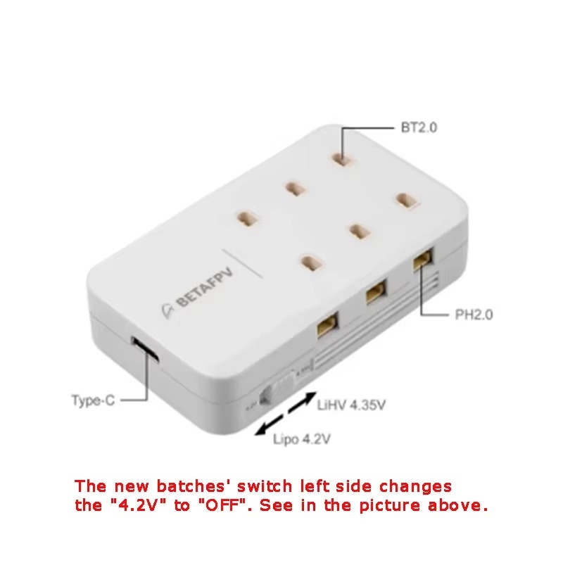 BETAFPV 6 Ports 1S Lipo Batter - Drone Racing Charger review and price